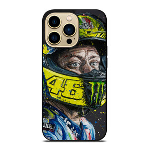 VALENTINO ROSSI ART 46 iPhone 14 Pro Max Case