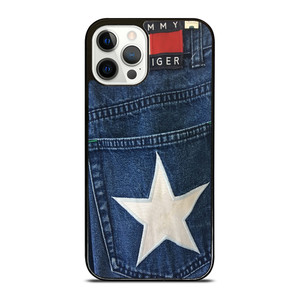 VINTAGE 90s TOMMY HILFIGER DENIM iPhone 12 Pro Case
