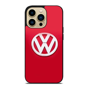 VW VOLKSWAGEN LOGO RED iPhone 14 Pro Max Case