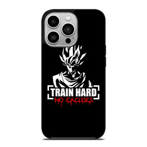 GOKU TRAIN HARD NO EXCUSES iPhone 14 Pro Case
