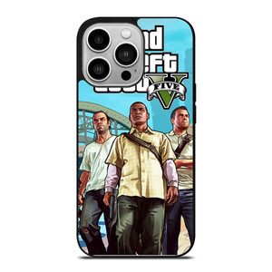 GRAND THEFT AUTO FIVE GTA GAME CHARACTER iPhone 14 Pro Case