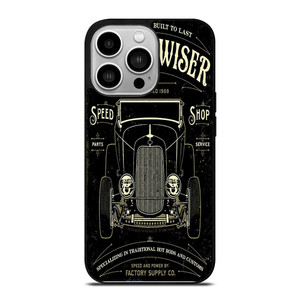 HOT RODS FACTORY VINTAGE RETRO CAR iPhone 14 Pro Case