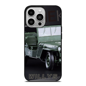 JEEP WILLYS TRUCK iPhone 14 Pro Case JEEP WILLYS TRUCK iPhone 14 Pro Case