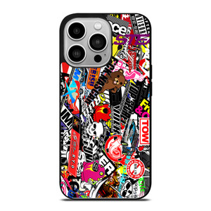 JMD STYLE VINILO STICKER BOMB iPhone 14 Pro Case JMD STYLE VINILO STICKER BOMB iPhone 14 Pro Case