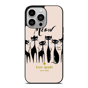 KATE SPADE MEOW CAT iPhone 14 Pro Case