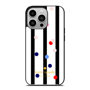 KATE SPADE STRIPE POLKADOTS iPhone 14 Pro Case KATE SPADE STRIPE POLKADOTS iPhone 14 Pro Case