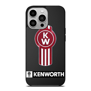 KENWORTH TRUCK LOGO CARBON iPhone 14 Pro Case KENWORTH TRUCK LOGO CARBON iPhone 14 Pro Case