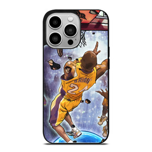 LA LAKERS KOBE BRYANT JUMP ART iPhone 14 Pro Case LA LAKERS KOBE BRYANT JUMP ART iPhone 14 Pro Case