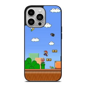MARIO BROSS GAME NINTENDO iPhone 14 Pro Case
