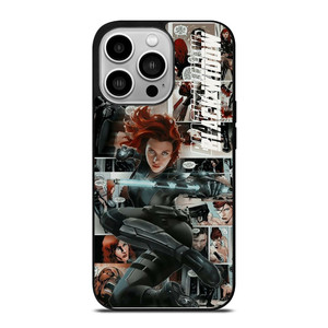 MARVEL BLACK WIDOW COMIC iPhone 14 Pro Case