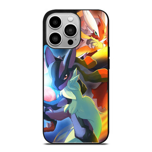 MEGA BLAZIKEN VS MEGA LUCARIO iPhone 14 Pro Case