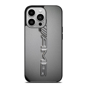 MERCEDES AMG LOGO CHROME EMBLEM iPhone 14 Pro Case MERCEDES AMG LOGO CHROME EMBLEM iPhone 14 Pro Case