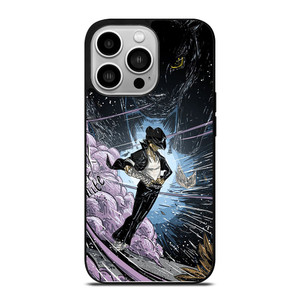 MICHAEL JACKSON CARTOON ART iPhone 14 Pro Case