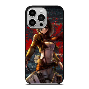 MIKASA ATTACK ON TITAN iPhone 14 Pro Case MIKASA ATTACK ON TITAN iPhone 14 Pro Case