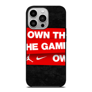 NIKE AIR JORDAN OWN THE GAME iPhone 14 Pro Case NIKE AIR JORDAN OWN THE GAME iPhone 14 Pro Case