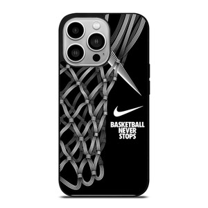 NIKE BASKETBALL NEVER STOPS ART iPhone 14 Pro Case NIKE BASKETBALL NEVER STOPS ART iPhone 14 Pro Case