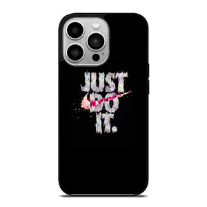 NIKE JUST DO IT COLORFUL ARTWORK iPhone 14 Pro Case
