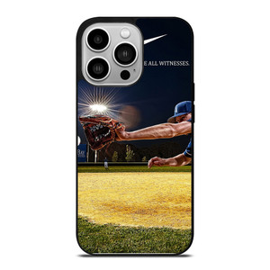 NIKE LOGO WE ARE ALL WITNESSES BASEBALL iPhone 14 Pro Case NIKE LOGO WE ARE ALL WITNESSES BASEBALL iPhone 14 Pro Case