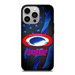OAKLEY LOGO AMERICAN FLAG iPhone 14 Pro Case