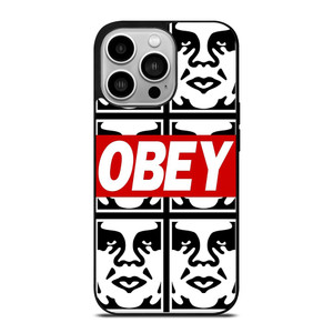 OBEY LOGO COLLAGE iPhone 14 Pro Case OBEY LOGO COLLAGE iPhone 14 Pro Case