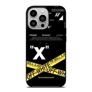 OFF WHITE X BACKGROUND iPhone 14 Pro Case