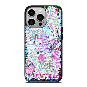 PANIC AT THE DISCO BY SAMARA BLACK iPhone 14 Pro Case