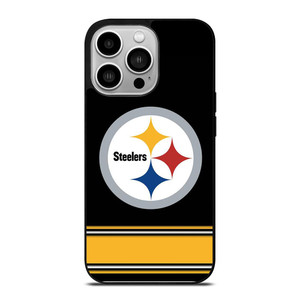 PITTSBURGH STEELERS LOGO STRIPE iPhone 14 Pro Case