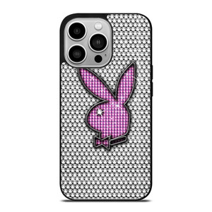 PLAY BOY BUNNY LOGO SPARKLE iPhone 14 Pro Case PLAY BOY BUNNY LOGO SPARKLE iPhone 14 Pro Case