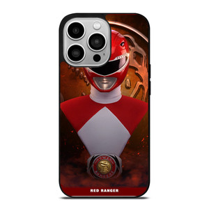 POWER RANGERS RED MIGHTY MORPHIN iPhone 14 Pro Case