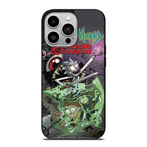 RICK AND MORTY VS DUNGEONS DRAGONS iPhone 14 Pro Case