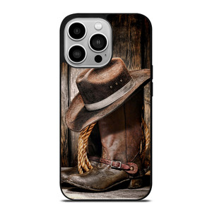 RODEO COWBOY LASSO BOOTS iPhone 14 Pro Case RODEO COWBOY LASSO BOOTS iPhone 14 Pro Case