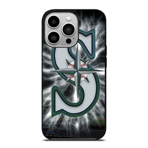 SEATTLE MARINERS MLB LOGO iPhone 14 Pro Case SEATTLE MARINERS MLB LOGO iPhone 14 Pro Case