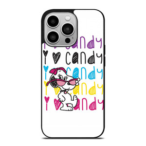 SNOOPY I LOVE CANDY iPhone 14 Pro Case SNOOPY I LOVE CANDY iPhone 14 Pro Case