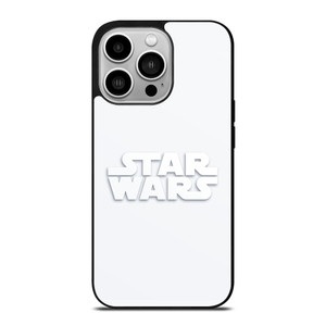 STARWARS LOGO WHITE iPhone 14 Pro Case STARWARS LOGO WHITE iPhone 14 Pro Case