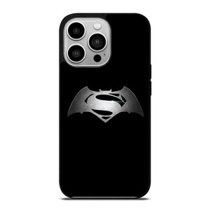 SUPERHEROES SUPERMAN VS BATMAN ICON iPhone 14 Pro Case SUPERHEROES SUPERMAN VS BATMAN ICON iPhone 14 Pro Case