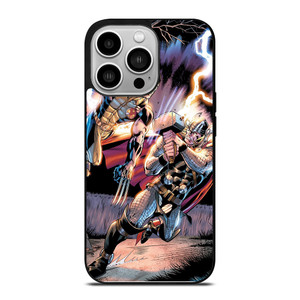 THOR VS WOLVERINE ANIME iPhone 14 Pro Case THOR VS WOLVERINE ANIME iPhone 14 Pro Case