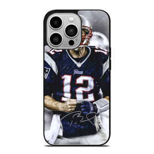 TOM BRADY NEW ENGLAND PATRIOTS NFL iPhone 14 Pro Case TOM BRADY NEW ENGLAND PATRIOTS NFL iPhone 14 Pro Case