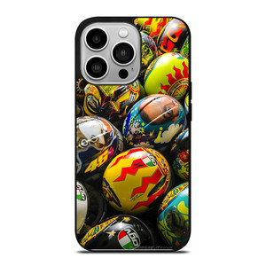 VALENTINO ROSSI AGV COLLECTION HELMETS iPhone 14 Pro Case VALENTINO ROSSI AGV COLLECTION HELMETS iPhone 14 Pro Case