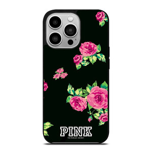 VICTORIA'S SECRET FLORAL PINK iPhone 14 Pro Case