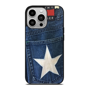 VINTAGE 90s TOMMY HILFIGER DENIM iPhone 14 Pro Case