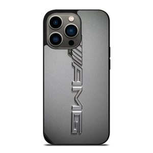MERCEDES AMG LOGO CHROME EMBLEM iPhone 13 Pro Case