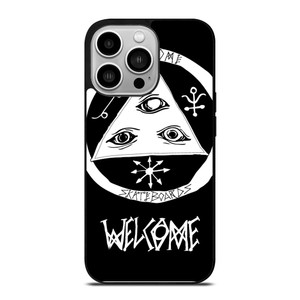 WELCOME SKATEBOARDS LOGO BLACK iPhone 14 Pro Case WELCOME SKATEBOARDS LOGO BLACK iPhone 14 Pro Case