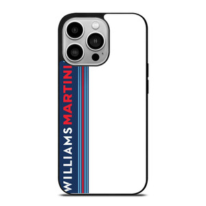 WILLIAMS MARTINI RACING TEAM STRIPE iPhone 14 Pro Case WILLIAMS MARTINI RACING TEAM STRIPE iPhone 14 Pro Case