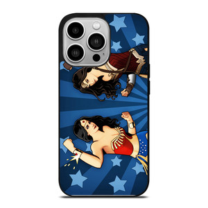 WONDER WOMAN LYNDA CARTER & GAL GADOT iPhone 14 Pro Case WONDER WOMAN LYNDA CARTER & GAL GADOT iPhone 14 Pro Case