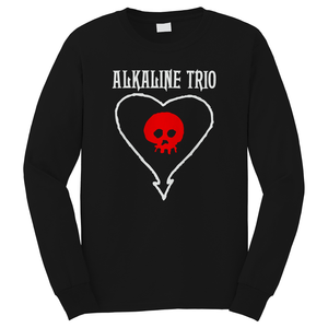 ALKALINE TRIO ROCK BAND LOGO Long Sleeve T-Shirt ALKALINE TRIO ROCK BAND LOGO Long Sleeve T-Shirt