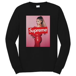 ARIANA GRANDE SUPREME Long Sleeve T-Shirt ARIANA GRANDE SUPREME Long Sleeve T-Shirt