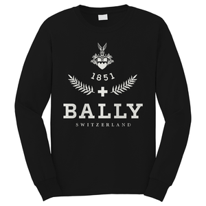 BALLY 1851 LOGO 2 Long Sleeve T-Shirt BALLY 1851 LOGO 2 Long Sleeve T-Shirt