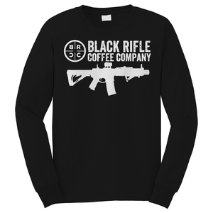 BLACK RIFLE COFFEE COMPANY BRCC FIREARMS Long Sleeve T-Shirt BLACK RIFLE COFFEE COMPANY BRCC FIREARMS Long Sleeve T-Shirt