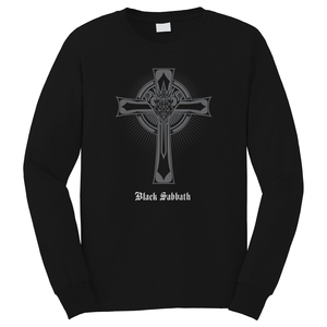 BLACK SABBATH ROCK BAND HEADLESS CROSS Long Sleeve T-Shirt BLACK SABBATH ROCK BAND HEADLESS CROSS Long Sleeve T-Shirt