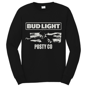 BUD LIGHT BEER X POSTY CO POST MALONE 2 Long Sleeve T-Shirt